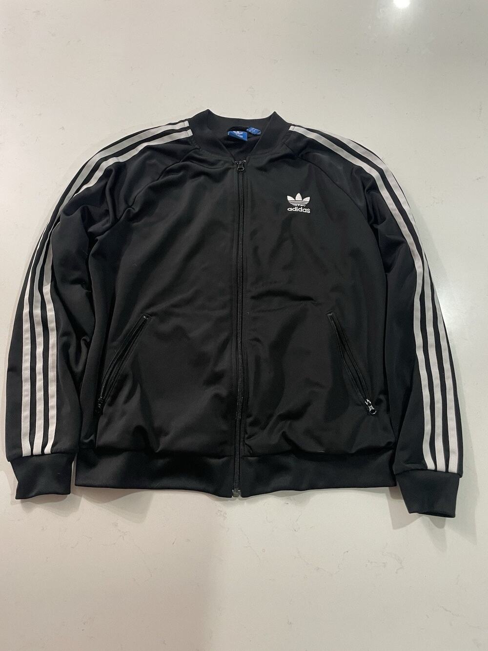 Adidas Originals Big Trefoil Back Track Jacket | Women’s L / Unisex